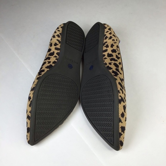Rothy’s The Point Flats in Cheetah Print Size 7. - Picture 9 of 10